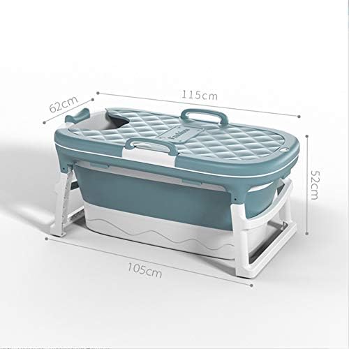 GLY Portable Foldable Bathtub for Adults Baby Toddlers, Soaking Tub in Shower Hot Water Tub Portable Bath Tub for Shower…