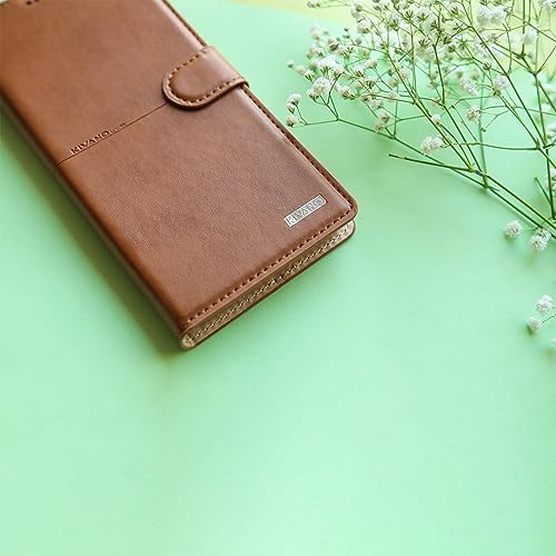 Image of Compatible with Oppo A3x 4G / Oppo A3 5G / Oppo A3x 5G Flip Cover | Leather Finish | Inside Pockets & Inbuilt Stand | Shockproof Wallet Style Magnetic Closure Back Cover Case