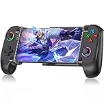 HELLCOOL Mobile Gaming Controller for iPhone & Android,Phone Controller for Xbox/Steam/GeForce Now/MFi Apple Arcade/Roblox,Wireless Phone Game Controller with Hall Effect Joystick/RGB