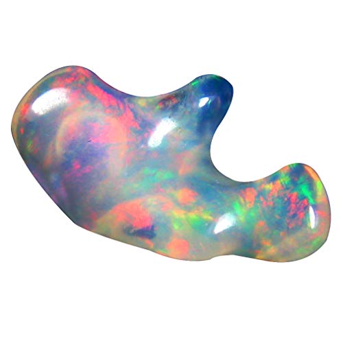 Opale Rainbow d'Éthiopie 7.46 ct | Gemme naturelle d'exception coupe fantaisie