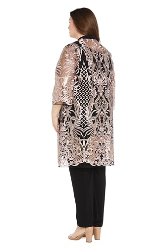 Image of R&M Richards Women's Threaded Charm Sequin Set