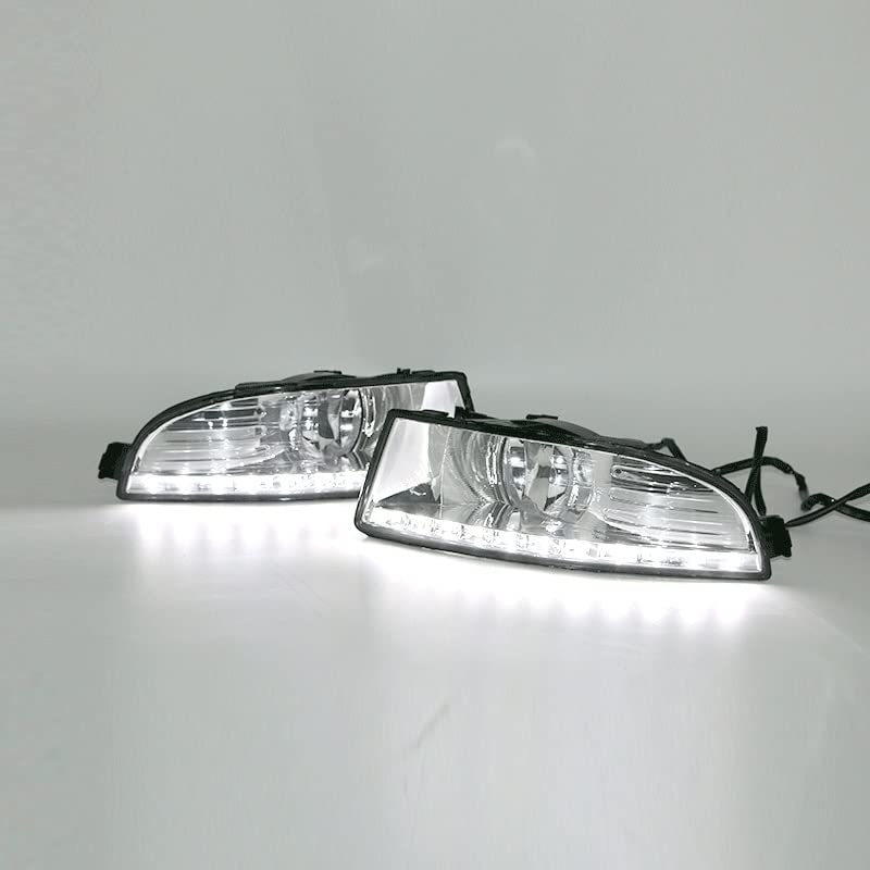 Luz LED diurna impermeable 12V con intermitentes parachoques Skoda Octavia 3