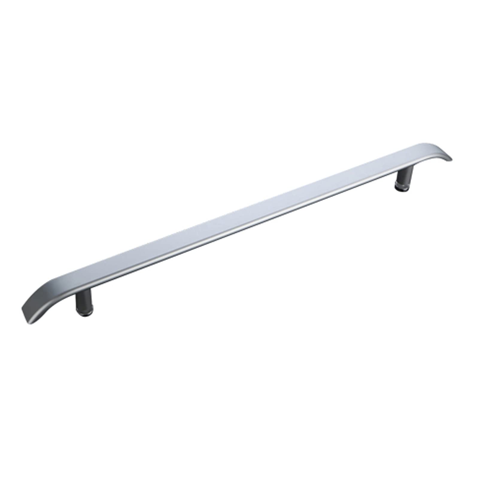 TIANQIHAO Push and Pull Glass Door Handle Shower Door Pull Handle 440Mm Hole to Hole Single Sided Bathroom Door Knobs Towel Bar