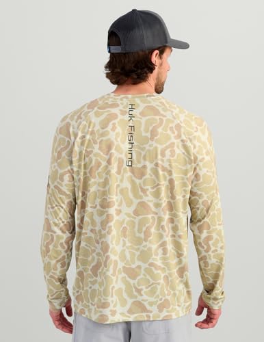 HUK Men's Pursuit Lite Crew, Lightweight Performance Long Sleeve Shirt with UPF Sun Protection4