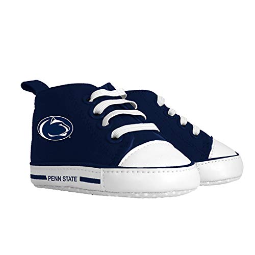 Baby Fanatic Ncaa Legacy Infant PRE-Walker Hightops, Penn State Nittany Lions, for Ages 0 To 6 Months