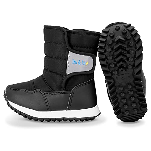 Jan & Jul Toasy-Dry Tall Puffy Winter Boots For Boys Or Girls (Toasty-Dry Tall: Black, Us Size 5.5) #TOP1
