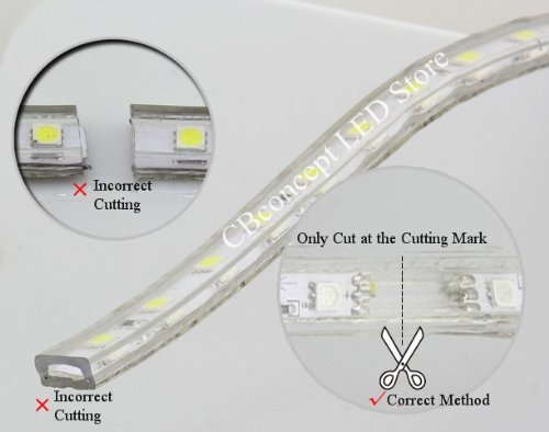Tira LED Flexible CBConcept 90FT Azul 120V Alta Potencia miniatura 7