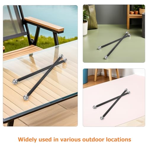 Fixation stable pour suspension avec sphères et support de bras en acier durable