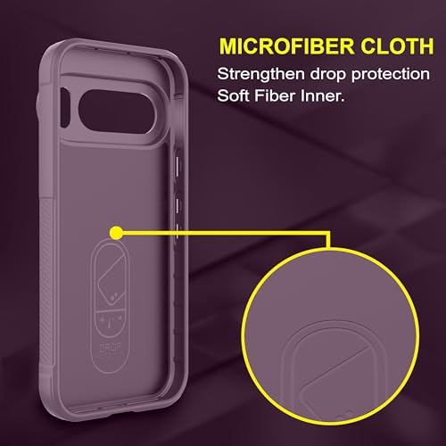 Image of Zapcase Back Case Cover for Google Pixel 10 Pro | Compatible for Google Pixel 10 Pro Back Cover | Liquid Silicon Magic Case with Camera Protection | Lavender