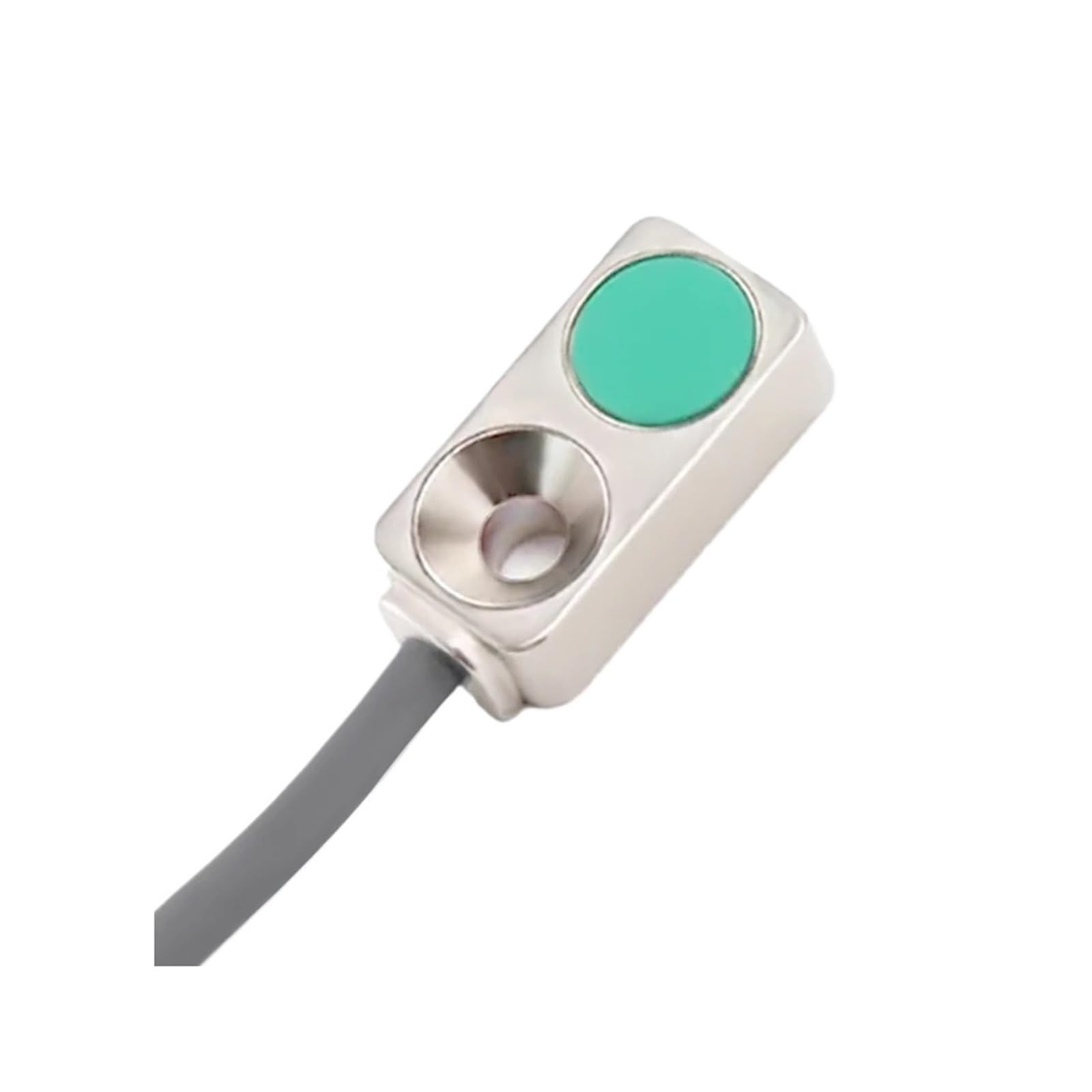 16 * 8 * 4.7 metal body super mini size proximity sensor(M8 with plug-in,5mm induction,PNP NC)