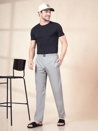 Image of Urban Scottish 100% Comfortable Men's Lounge Pants, Leisure-Wear withn Elastic Waist-Band & Regular Fit, Machine Washable Stayt Home Clothing, Expert Craftsmanship Featuring Plush to The Touch Feel