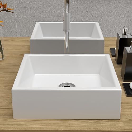 Cuba Pia De Apoio Retangular 41x32cm Amazonita Para Banheiro Beltempo