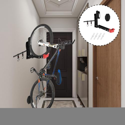Soporte de pared para bicicleta para solucionar la falta de espacio en casa 4