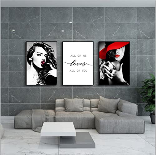 Affiche nordique abstraite femme pour deco de chambre moderne chic