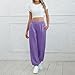 Sweatpants Women Baggy High Waisted Cinch Bottom Fall Solid Color Joggers with Pockets Casual Fashion Workout Pants S-2XL