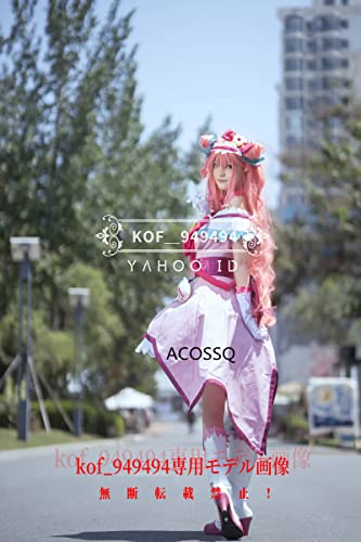 デリシャスパーティプリキュア キュアプレシャス コスプレ 衣装 ウィッグ 靴 デリシャスパーティー♡プリキュア 和実ゆい キュアプレシャス