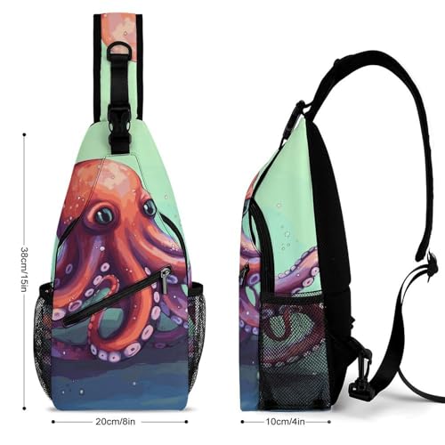 Bolso bandolera cruzado casual para senderismo y viaje miniatura 2