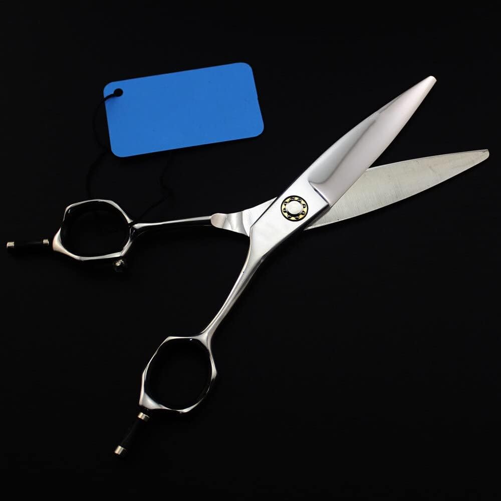 Hair Cutting, 6 Inch Professional Hairdressing Set440C Steel Upscale Scissor Bearing Cut Hair Cutting Barber Haircut Shears Hairdresser Cutting Tools