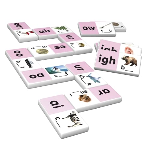 Junior Learning Long Vowel Dominoes Educational Action Games miniatura 6