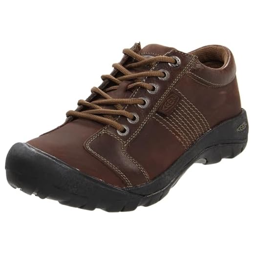 Product Title: KEEN Men's Austin Low Height Leather Shoes, Chocolate Brown/Chocolate Brown, 10.5 Medium US