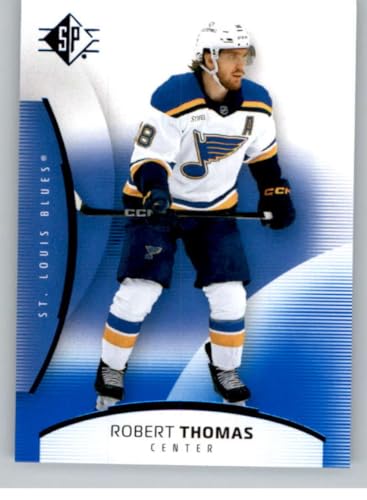 2025-26 Upper Deck SP Blue #10 Robert Thomas St. Louis Blues Official Hockey Card in Raw (NM or Better) Condition