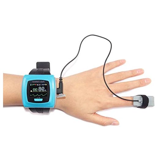 Contec CMS50F Wrist-worn Pulse Oximeter with Software and Download Cable