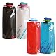 Faltbare Trinkflasche PIVHWIR im 4er-Pack, BPA-frei