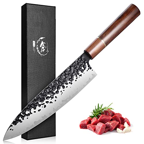 Golden Bird 8" Gyuto Knife & 9" Kiritsuke Knife & 6.5" Nakiri Knife #TOP1