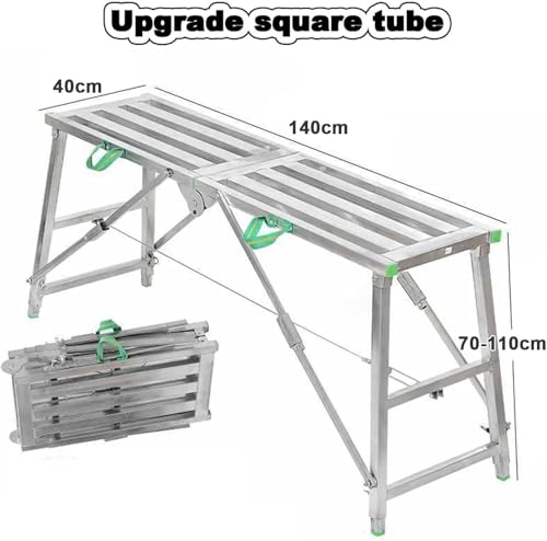 Échafaudage pliant multiusage avec plate-forme de travail de soudage