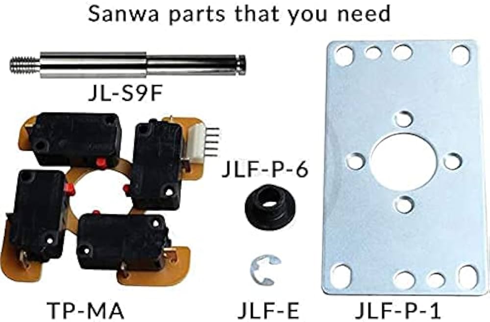 Amazon.com: SZJLMKJ Arcade OTTO Joystick DIY Upgrade Kits Korean