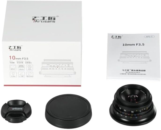 7artisans 10mm F3.5 Ultra Wide Angle APS-C Mirrorless Cameras Lens,Great for Vlogging & Selfies,Compact & Lightweight,for Video,Travel (for Nikon Z Mount)