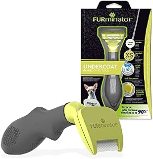 FURminator Undercoat deShedding Tool for Extra Small Short Hair Dogs Under 4.5 kg