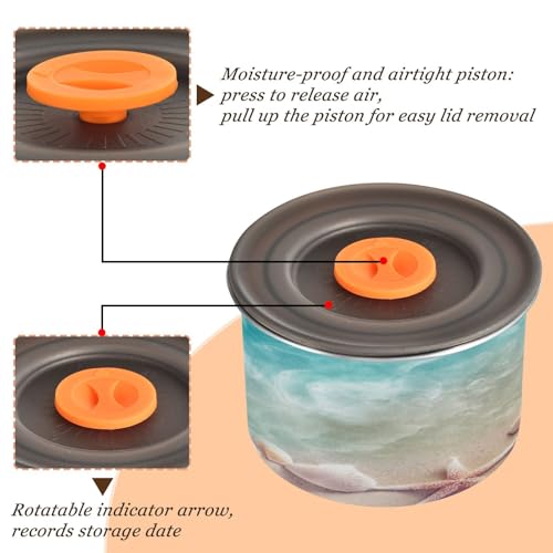 Envase hermético para café acero inoxidable 17oz miniatura 3