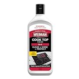 Weiman Cooktop Cleaner & Polish Heavy Duty Stove Eco Friendly 10 oz Bottle