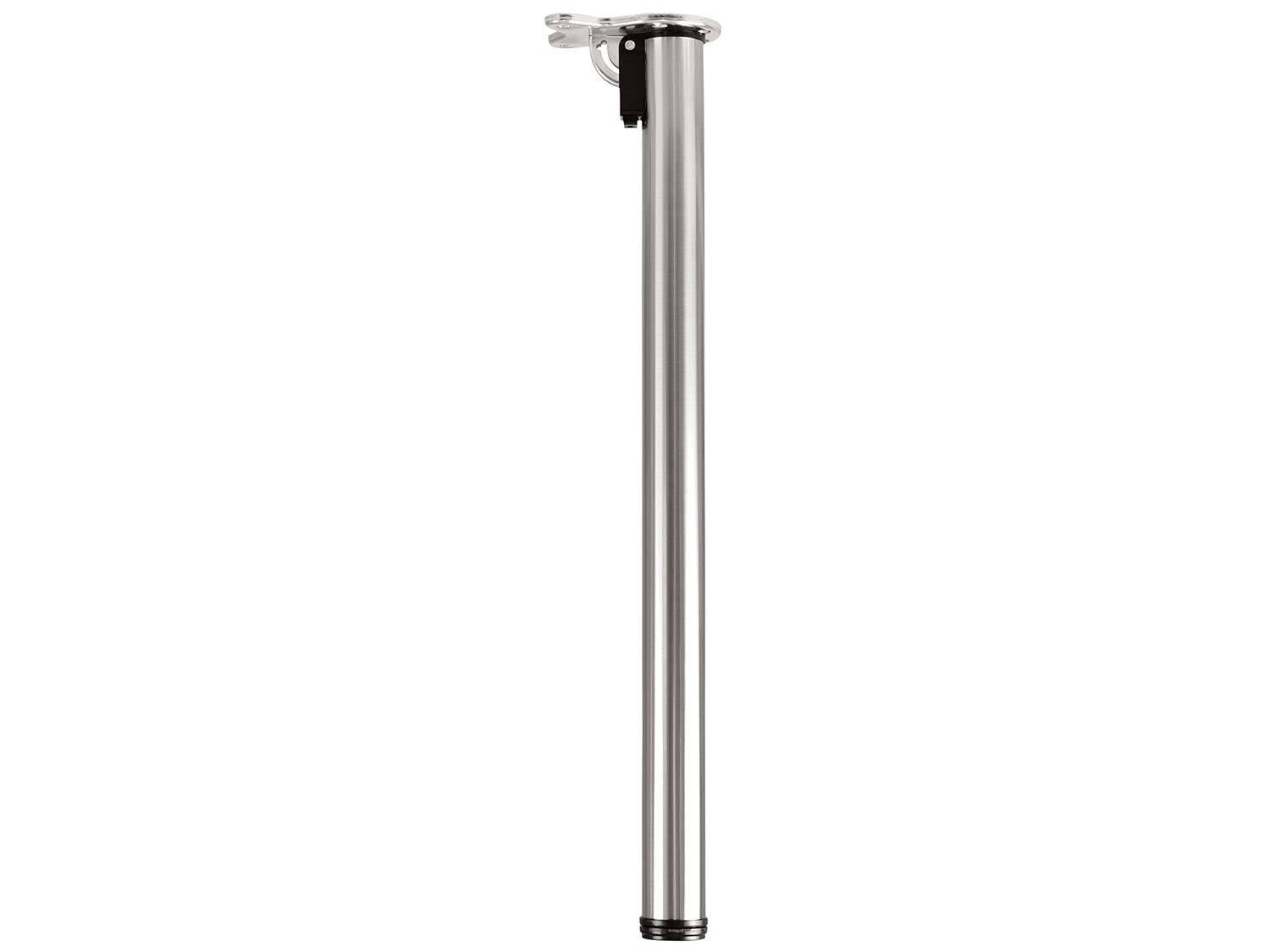 Amig - Mod.17 folding legs in matt chrome finish steel for kitchen or dining room tables office or office with 10 mm height adjustment