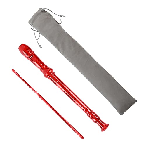 OFFSCH 1 Set Professional Clarinet for Durable Abs Material Wind Instrument with Cleaning Rod for Beginners and Music Lovers present