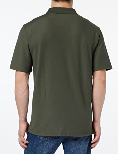 Carhartt Men's Loose Fit Midweight Short-Sleeve Pocket Polo, Moss, Large #TOP3