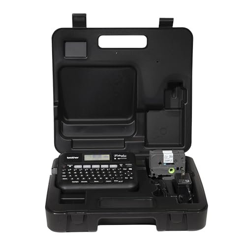 Image of Brother P-Touch PT-D460BTVP Business Expert Connected Label Maker | Connect and Create via Bluetooth-on TZe Label Tapes up to ~3 /4 inch