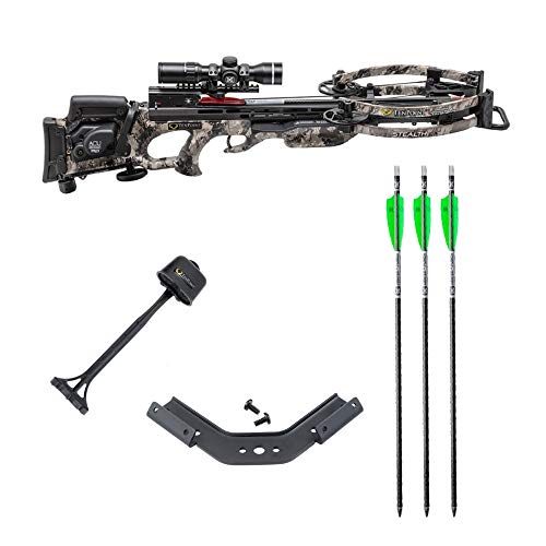 TenPoint Stealth NXT Crossbow Package with Rangemaster Pro Scope, Quiver, Arrows, and ACUdraw PRO (CB18019-3813), Multi, One Size