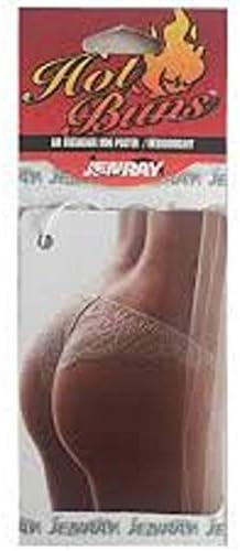 Jenray Hot Buns Booty Air Freshener 12 Pieces, Assorted Designs