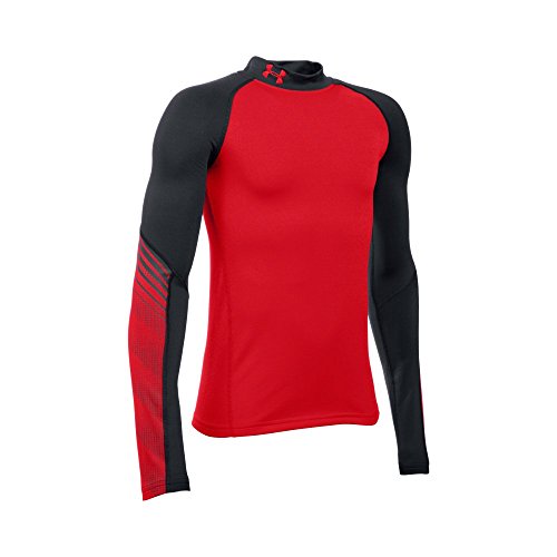 Under Armour Boys ColdGear Armour Up Mock Shirt