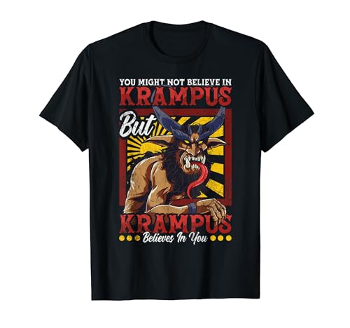 Krampus cree en ti Horror navideño Camiseta