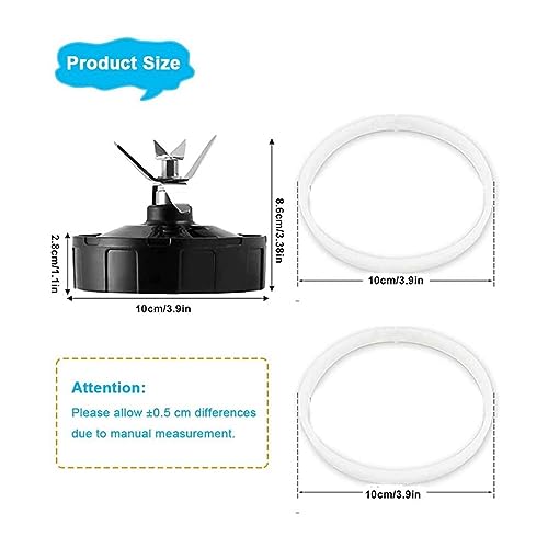Cuchilla compatible para licuadora Ninja, 6 aspas miniatura 4