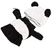 Liyong Costume di Halloween Panda Pet, Costume di Natale da Cucciolo di Panda Comodo e Caldo per Natale Halloween per Compleanni per Cani di Piccola e Media Taglia(S)