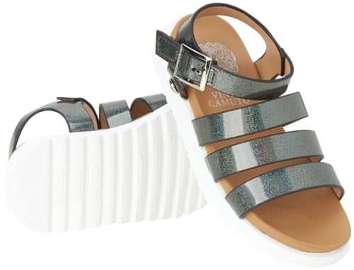 Vince Camuto Girls' Sandals - Open Toe Summer Dress Shoes Strappy Platform Sandals with Adjustable Ankle Strap4