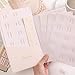 Laminated Bible Tabs, Gold Foil Embossed Lettering Bible Chapter Index Tabs for Women Men, Reposition Large Print Sticky Labels, Easy to Read and Apply, 105Chapters Labels for Easy Navigation (Creamy)