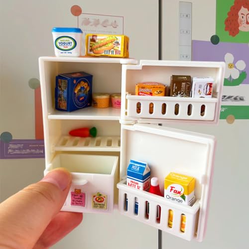 Imán Refrigerador Miniatura Modelo Creativo 16 Piezas miniatura 5