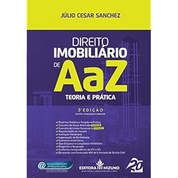 Capa do livro Direito Imobiliário de a A Z 3Ed.2022