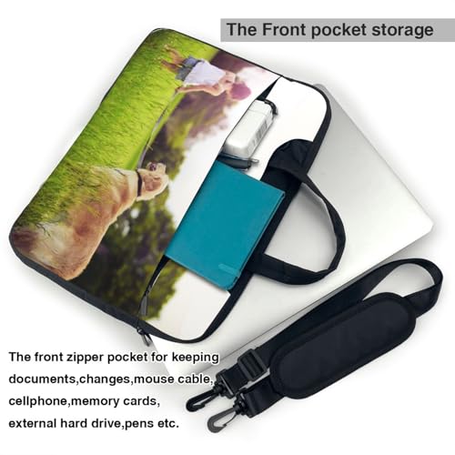 Custom Laptop Bag, Personalized Add Your Photo Text, Customized Business Shockproof Protective Cover for Ultrabook Notebook3