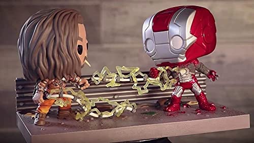 Pop! Movie Moments Funko Iron Man 2 Whiplash Vs. Iron Man Collector Corps Exclusive